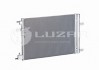 Радиатор кондиционера Cruze 1.6/1.8 (09-) АКПП/МКПП (LRAC 0550) Luzar LRAC0550