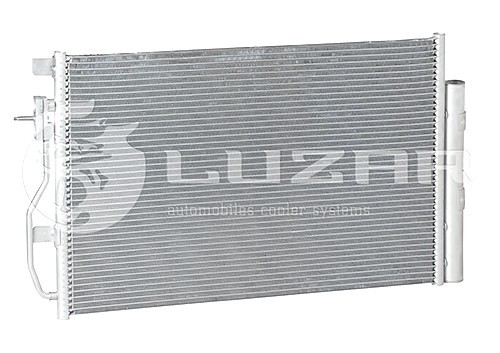 LRAC 0595 LUZAR (Россия) Радиатор кондиционера Авео (T300 (11-)) с ресивером (LRAC 0595) ЛУЗАР