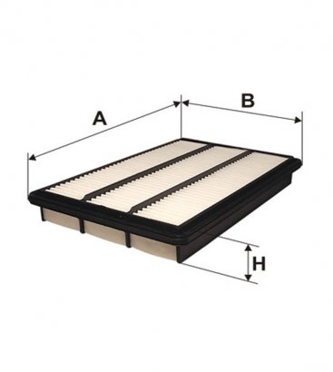 WA9481 WIX-FILTRON Фільтр повітряний MITSUBISHI PAJERO WA9481/AP172/3 (пр-во WIX-Filtron)