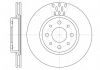 Диск гальмівний ALFA ROMEO, FIAT, LANCIA, передн., вент. (пр-во REMSA) 6189.10