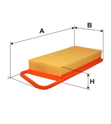 WA6738 WIX-FILTRON Фільтр повітряний CITROEN, PEUGEOT WA6738/AP130/3 (пр-во WIX-Filtron)