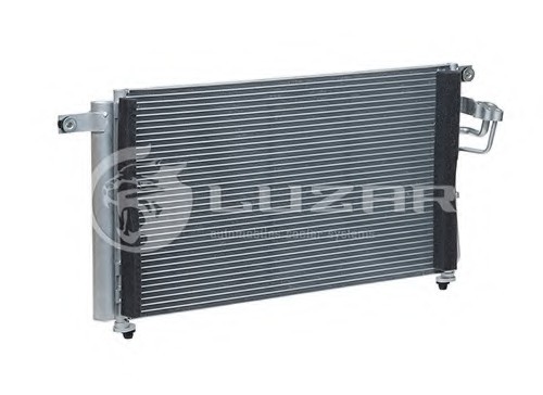 LRAC08G1 LUZAR (Россия) Радиатор кондиционера Rio 1.4/1.6 (05-) АКПП/МКПП (LRAC 08G1) Luzar