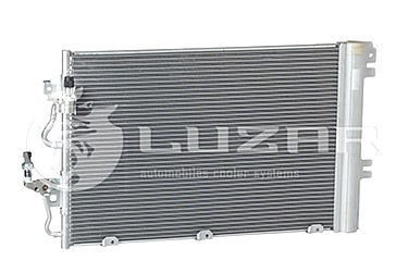 LRAC2129 LUZAR (Россия) Радиатор кондиционера Astra H (04-) 1.6i/1.8i M/A (LRAC 2129) Luzar