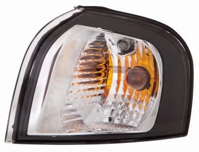 773-1517R-AE DEPO (Тайвань) Покажчик повороту прав. прозорий, з патроном (чорна) 2/03- DEPO