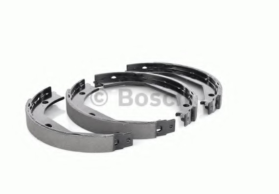 0 986 487 607 BOSCH Колодка торм. барабан. стоян. торм BMW 3(E46) 5(E39) (пр-во Bosch)