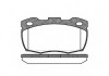 Колодка торм. LANDROVER DEFENDER 2.4 TD4 07- передн. (пр-во REMSA) 0266.10