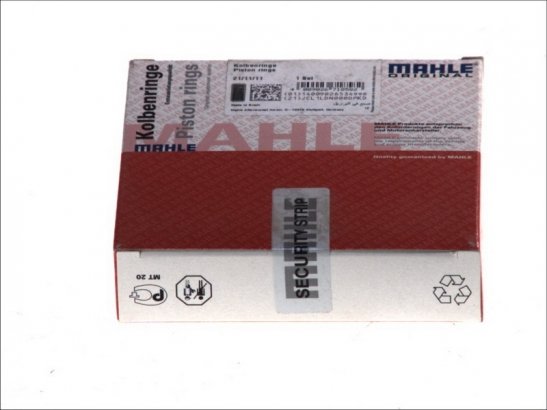 015 68 N0 MAHLE Кільця поршневі FORD 83,01 CGBA/CGBB 1,8 16V 2000- (пр-во Mahle)