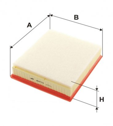 WA9753 WIX-FILTRON Фильтр воздушный BMW 1(F20) 116d, 118d, 120d (пр-во WIX-Filtron)