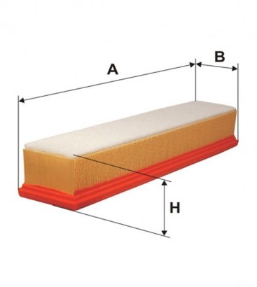 WA9425 WIX-FILTRON Фільтр повітряний RENAULT CLIO WA9425/AP134/6 (пр-во WIX-Filtron)