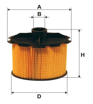 WF8177 WIX-FILTRON Фільтр топл. CITROEN, PEUGEOT WF8177/PE816/2 (пр-во WIX-Filtron)