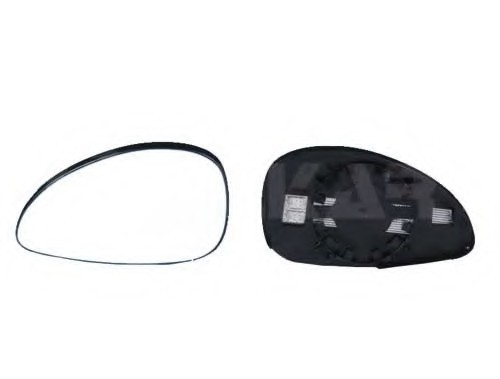 6422855 ALKAR Вкладиш дзеркала правий, випуклий + обогрів ALKAR