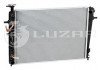 Радиатор охлаждения Sportage 2.0/2.7 (04-) АКПП (LRc 0885) Luzar LRC0885