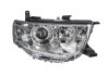 Фара права H11/HB3, авт./мех.рег., Pajero Sport 09- [DEPO] DEPO 214-1197R-LD-EM