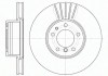 Диск тормозной BMW 5 (E39), 7 (E32) передн., вент. (пр-во REMSA) 6511.10