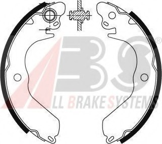 8922 ABS Колодка торм. барабан. MITSUBISHI COLT/LANCER задн. (пр-во ABS)
