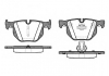 Колодка гальм. BMW 325, 330,335 (E90-93) 05 - задн. (пр-во REMSA) 0381.60