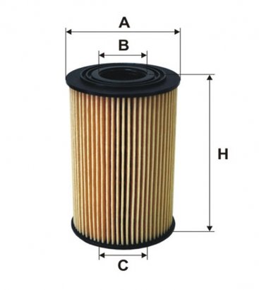 WL7221 WIX-FILTRON Фильтр масляный BMW E36, E46 WL7221/OE649/4 (пр-во WIX-Filtron)