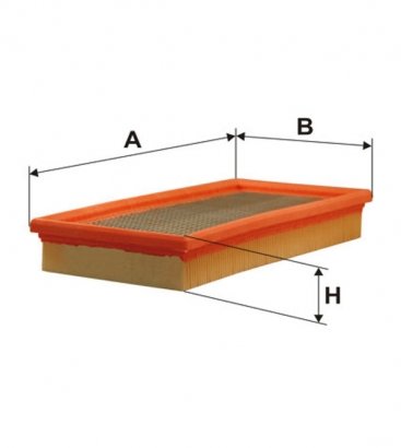 WA6163 WIX-FILTRON Фільтр повітряний CHRYSLER WA6163/AP003/1 (пр-во WIX-Filtron UA)