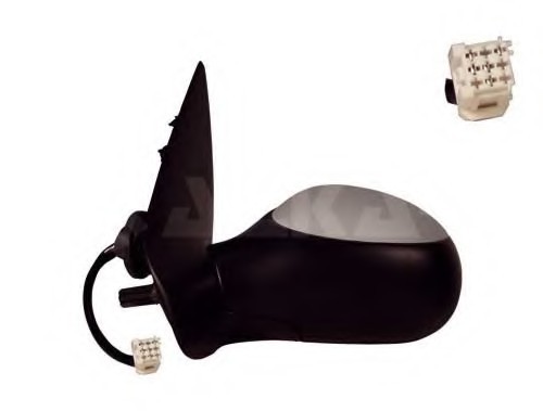 6126283 ALKAR Дзеркало пра.,електр.,випукл.,обогрів., грунт., PG[OE 8148 YK  ] ALKAR