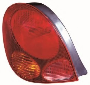 212-19D6L-LD-AE DEPO (Тайвань) Фонарь задний левый внешн., с патроном, 3/5-дв., тип Koito DEPO