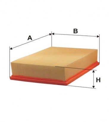 WA6321 WIX-FILTRON Фильтр воздушный SKODA, VW WA6321/AP140 (пр-во WIX-Filtron UA)