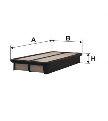 WA6326 WIX-FILTRON Фильтр воздушный TOYOTA CAMRY AP146/WA6326 (пр-во WIX-Filtron)