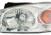 Фара лев. H4 с поворотн., SED эл.рег., хром.рамка [DEPO] DEPO 223-1122L-LDEM1