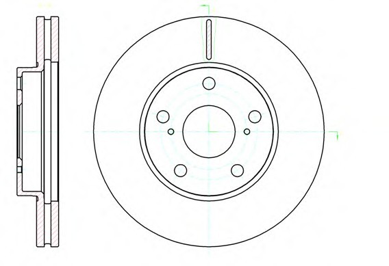 Фото диск тормозной TOYOTA AURIS 1.4-2.2 07- передн. (пр-во REMSA) 61043.10 Remsa 61043.10 Remsa Диск тормозной TOYOTA AURIS 1.4-2.2 07- передн. (пр-во REMSA)