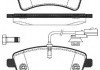 Колодка гальм. RENAULT KANGOO 1.5-1.6 08 - передн. (пр-во REMSA) 1351.01