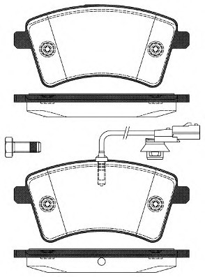 Фото колодка гальм. RENAULT KANGOO 1.5-1.6 08 - передн. (пр-во REMSA) 1351.01 Remsa 1351.01 Remsa Колодка гальм. RENAULT KANGOO 1.5-1.6 08 - передн. (пр-во REMSA)