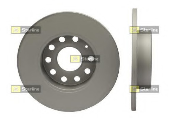 PB 1488C Starline Диск тормозной окрашенный (антикорозионная обработка) STARLINE