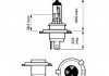 12342PRB1 PHILIPS (Япония) Лампа накаливания H4Premium12V 60/55W P43t-38 (пр-во Philips) (фото 3)