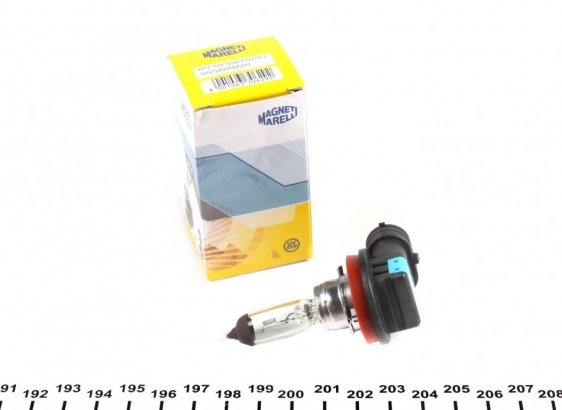 002549100000 MAGNETI MARELLI (Италия) Лампа розжарювання H11 12V 55W PGJ19-2 (пр-во Magneti Marelli)