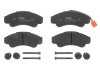 Колодка торм. CITROEN JUMPER, FIAT DUCATO передн. (пр-во TRW) GDB1518