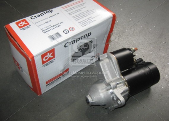 Стартер DAEWOO LANOS, CHEVROLET LACETTI (0,8 кВт, Z=10) <ДК> 0 986 017 120
