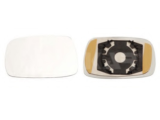 6401268 ALKAR Скло дзеркала лев. із пласт. Утримувачем, опукле -6/03 ALKAR