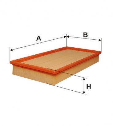 WA6223 WIX-FILTRON Фильтр воздушный CITROEN WA6223/AP058 (пр-во WIX-Filtron UA)