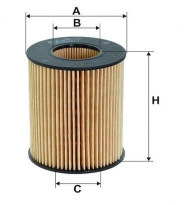 WL7292 WIX-FILTRON Фильтр масляный FORD MONDEO WL7292/OE665 (пр-во WIX-Filtron)