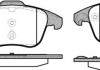 Колодка торм. CITROEN C4, C4 PICASSO передн. (пр-во REMSA) 1249.00