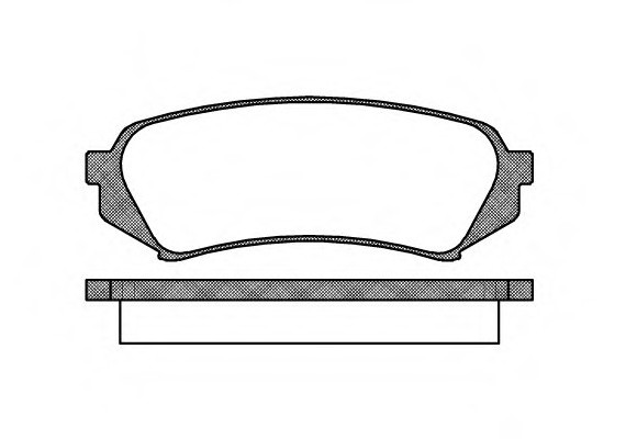 0706.00 Remsa Колодка торм. TOYOTA LAND CRUISER 100, задн. (пр-во REMSA)