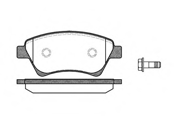 Фото колодка гальм. RENAULT KANGOO, SCENIC передн. (пр-во REMSA) 0976.00 Remsa 0976.00 Remsa Колодка гальм. RENAULT KANGOO, SCENIC передн. (пр-во REMSA)