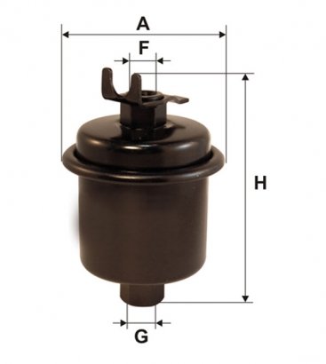 WF8119 WIX-FILTRON Фільтр топл. HONDA CIVIC WF8119/PP930 (пр-во WIX-Filtron)