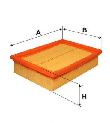 WA6692 WIX-FILTRON Фільтр повітряний WA6692/AP149/2-2X (пр-во WIX-Filtron UA)