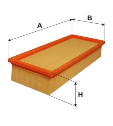 WA6521 WIX-FILTRON Фільтр повітряний HONDA AP187/1/WA6521 (пр-во WIX-Filtron)