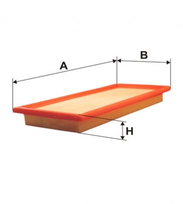 WA6201 WIX-FILTRON Фільтр повітряний FIAT AP039/WA6201 (пр-во WIX-Filtron UA)
