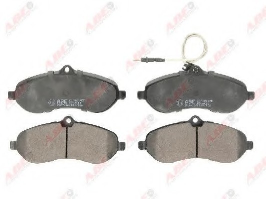 C1F060ABE ABE (Польша) Колодки тормозные передние Fiat Scudo 2007- C1F060ABE ABE