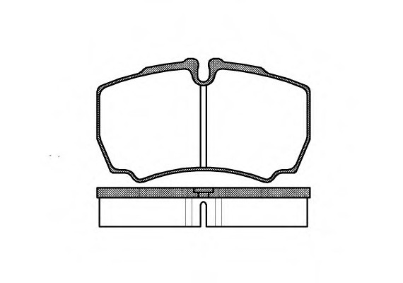Колодка торм. IVECO DAILY III 29 06- задн. (пр-во REMSA) 0849.00