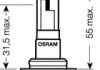 Лампа фарна HB3 12V 60W P20d 1шт.blister (пр-во OSRAM) 9005-01B