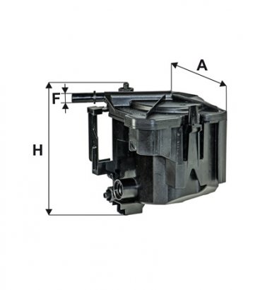 WF8360 WIX-FILTRON Фильтр топл. CITROEN WF8360/PS974/1 (пр-во WIX-Filtron)