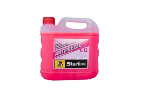 NA G12-3 Starline Антифриз Starline G12, концентрат, красный 3L STARLINE